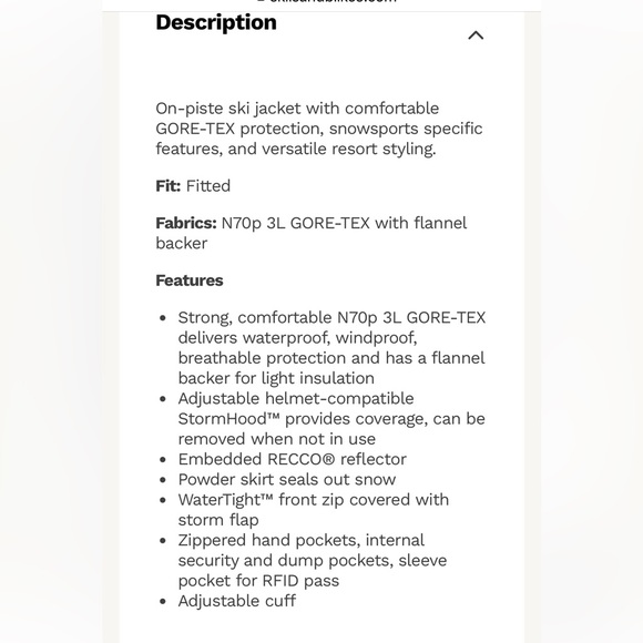 Arc'teryx Andessa Womens Jacket - Picture 6 of 7